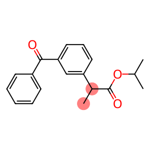 2-(3-Benzoylphenyl)propionic acid isopropyl ester