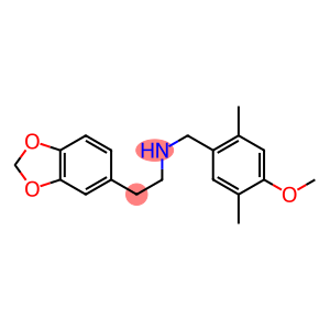 2-(1,3-benzodioxol-5-yl)-N-(4-methoxy-2,5-dimethylbenzyl)ethanamine