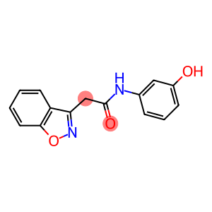 2-(1,2-benzoxazol-3-yl)-N-(3-hydroxyphenyl)acetamide
