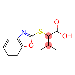 2-(1,3-benzoxazol-2-ylsulfanyl)-3-methylbutanoic acid