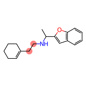 [1-(1-benzofuran-2-yl)ethyl][2-(cyclohex-1-en-1-yl)ethyl]amine