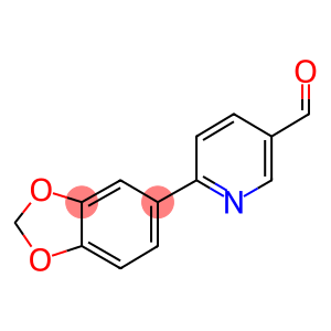 6-BENZO[1,3]DIOXOL-5-YL-PYRIDINE-3-CARBALDEHYDE
