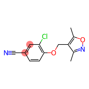 Benzonitrile,  3-chloro-4-[(3,5-dimethyl-4-isoxazolyl)methoxy]-