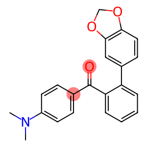 (2-BENZO[1,3]DIOXOL-5-YL-PHENYL)-(4-DIMETHYLAMINOPHENYL)-METHANONE