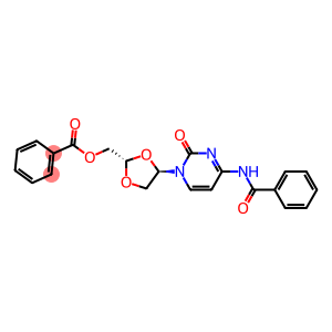 BENZOIC ACID (S)-4-((R)-4-BENZOYLAMINO-2-OXO-2H-PYRIMIDIN-1-YL)-[1,3]DIOXOLAN-2-YLMETHYL ESTER