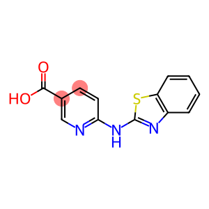 6-(1,3-benzothiazol-2-ylamino)pyridine-3-carboxylic acid