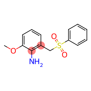 2-[(benzenesulfonyl)methyl]-6-methoxyaniline