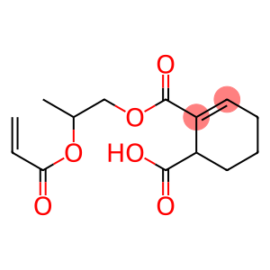 2-Cyclohexene-1,2-dicarboxylic acid hydrogen 2-[2-(acryloyloxy)propyl] ester
