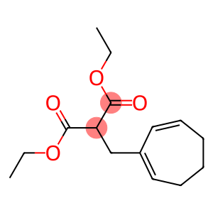 [(1,3-Cycloheptadien-2-yl)methyl]malonic acid diethyl ester