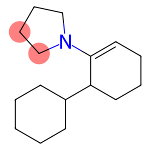 1-(6-Cyclohexyl-1-cyclohexenyl)pyrrolidine