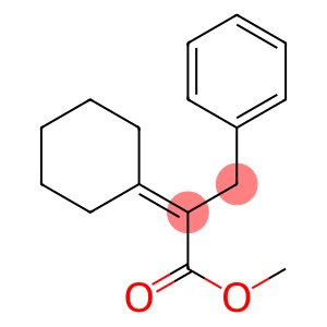 2-Cyclohexylidene-3-phenylpropanoic acid methyl ester