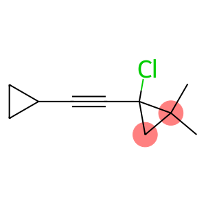 1-(Cyclopropylethynyl)-1-chloro-2,2-dimethylcyclopropane