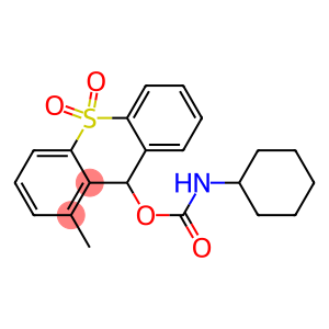 9-(Cyclohexylaminocarbonyloxy)methyl-9H-thioxanthene 10,10-dioxide