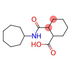 2-[(cycloheptylamino)carbonyl]cyclohexanecarboxylic acid