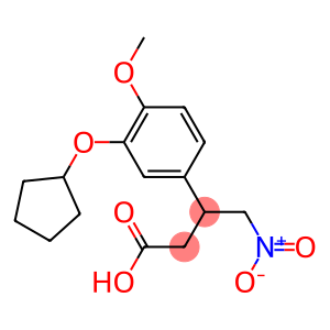 3-(3-(CYCLOPENTYLOXY)-4-METHOXYPHENYL)-4-NITROBUTANOIC ACID