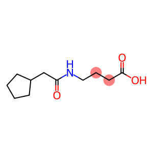 4-[(cyclopentylacetyl)amino]butanoic acid