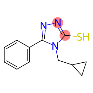 4-(cyclopropylmethyl)-5-phenyl-4H-1,2,4-triazole-3-thiol