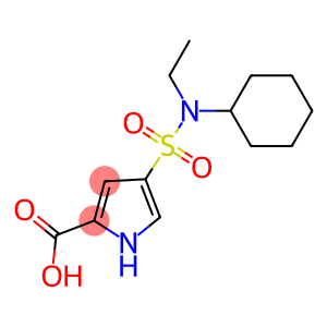4-{[cyclohexyl(ethyl)amino]sulfonyl}-1H-pyrrole-2-carboxylic acid