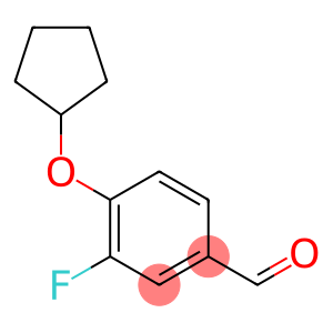 4-(cyclopentyloxy)-3-fluorobenzaldehyde