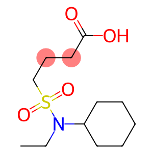 4-[cyclohexyl(ethyl)sulfamoyl]butanoic acid
