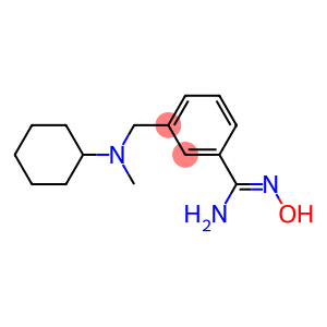 3-{[cyclohexyl(methyl)amino]methyl}-N'-hydroxybenzenecarboximidamide