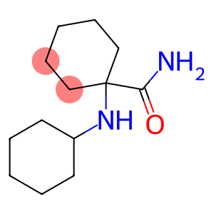 1-(cyclohexylamino)cyclohexane-1-carboxamide