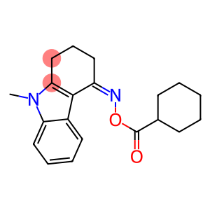4-{[(cyclohexylcarbonyl)oxy]imino}-9-methyl-2,3,4,9-tetrahydro-1H-carbazole