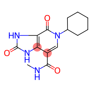 5-CYCLOHEXYL-N-METHYL-2,4-DIOXO-2,3,4,5-TETRAHYDRO-1H-IMIDAZO[4,5-C]PYRIDINE-7-CARBOXAMIDE