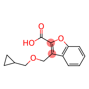 3-[(cyclopropylmethoxy)methyl]-1-benzofuran-2-carboxylic acid
