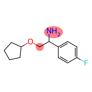 2-(cyclopentyloxy)-1-(4-fluorophenyl)ethanamine