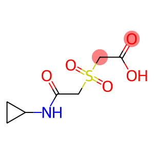 {[2-(cyclopropylamino)-2-oxoethyl]sulfonyl}acetic acid