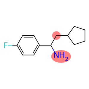 2-cyclopentyl-1-(4-fluorophenyl)ethan-1-amine