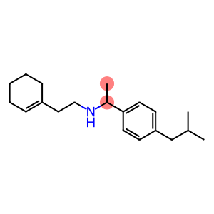 [2-(cyclohex-1-en-1-yl)ethyl]({1-[4-(2-methylpropyl)phenyl]ethyl})amine