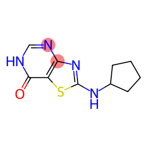 2-(cyclopentylamino)[1,3]thiazolo[4,5-d]pyrimidin-7(6H)-one
