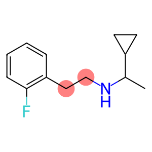 (1-cyclopropylethyl)[2-(2-fluorophenyl)ethyl]amine