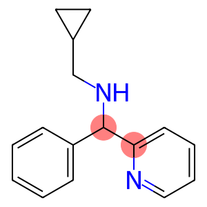 (cyclopropylmethyl)[phenyl(pyridin-2-yl)methyl]amine