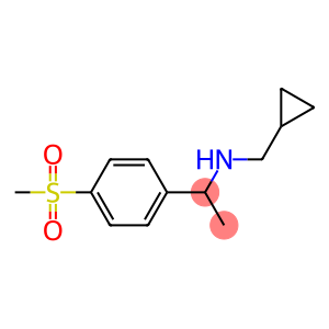 (cyclopropylmethyl)[1-(4-methanesulfonylphenyl)ethyl]amine
