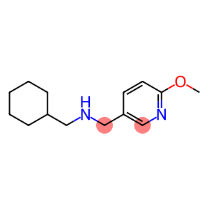(cyclohexylmethyl)[(6-methoxypyridin-3-yl)methyl]amine