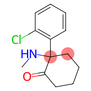 CYCLOHEXANONE,2-(ORTHO-CHLOROPHENYL)-2-(METHYLAMINO)-