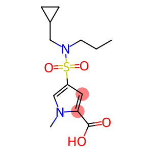 4-{[(cyclopropylmethyl)(propyl)amino]sulfonyl}-1-methyl-1H-pyrrole-2-carboxylic acid