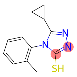 5-cyclopropyl-4-(2-methylphenyl)-4H-1,2,4-triazole-3-thiol