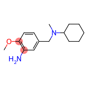 5-{[cyclohexyl(methyl)amino]methyl}-2-methoxyaniline