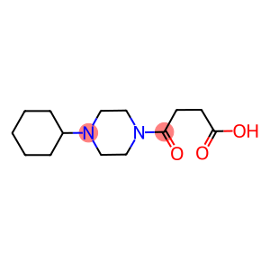 4-(4-CYCLOHEXYLPIPERAZIN-1-YL)-4-OXOBUTANOIC ACID