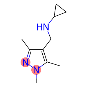 CYCLOPROPYL-(1,3,5-TRIMETHYL-1H-PYRAZOL-4-YLMETHYL)-AMINE
