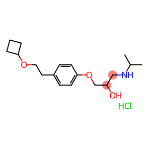 1-[4-(2-Cyclobutoxyethyl)phenoxy]-3-(isopropylaMino)propan-2-ol Hydrochloride