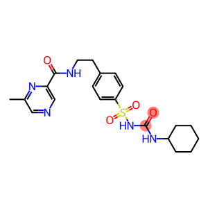 1-Cyclohexyl-3-[[4-[2-[[(6-Methyl-pyrazin-2-yl)carbonyl] aMino]ethyl]phenyl]-sulphonyl]urea