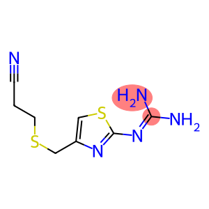 2-[4-(2-Cyanoethylthiomethyl)thiazol-2-yl]guanidine