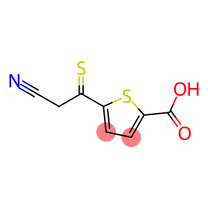 5-(Cyanothioacetyl)-2-thiophenecarboxylic acid