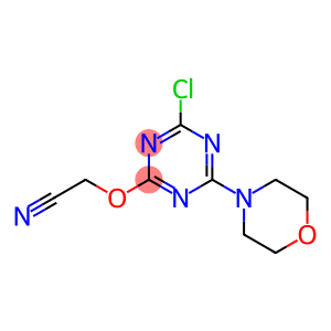 2-Cyanomethoxy-4-chloro-6-morpholino-1,3,5-triazine