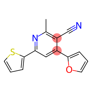 2-Methyl-4-(2-furyl)-6-(2-thienyl)pyridine-3-carbonitrile